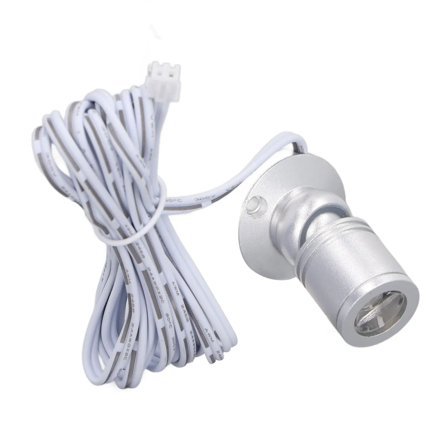Garosa mini spot LED USB argent 4 pièces 5V