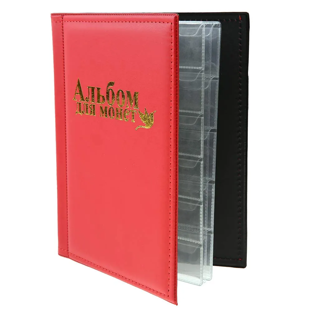Garosa album pour pièces de monnaie 250 pochettes brun