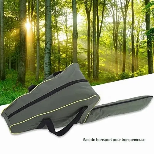 Garosa sac de transport pour tronçonneuse 12 à 16 pouces vert