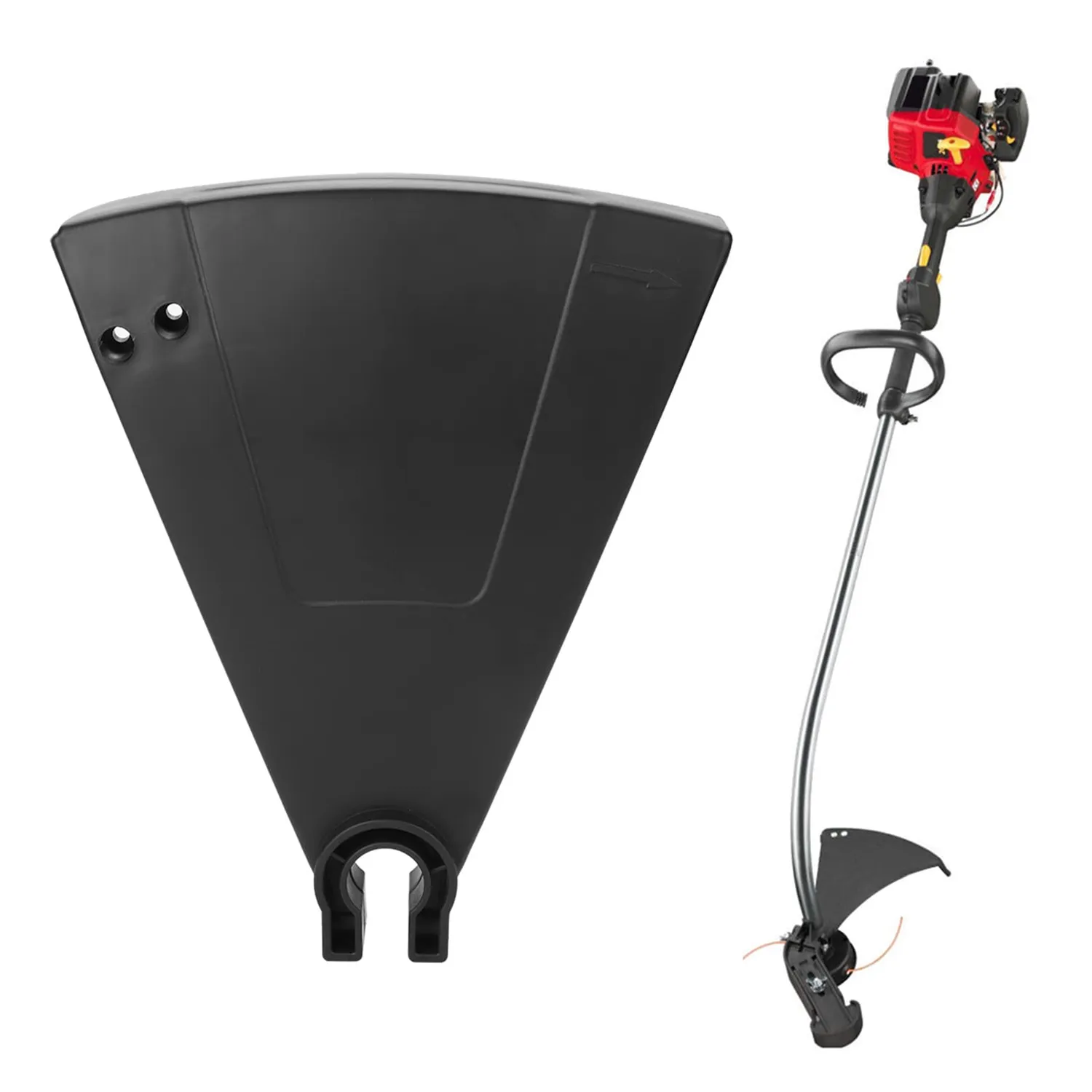 Garosa protège-lame débroussailleuse axe 25,4 mm plastique noir