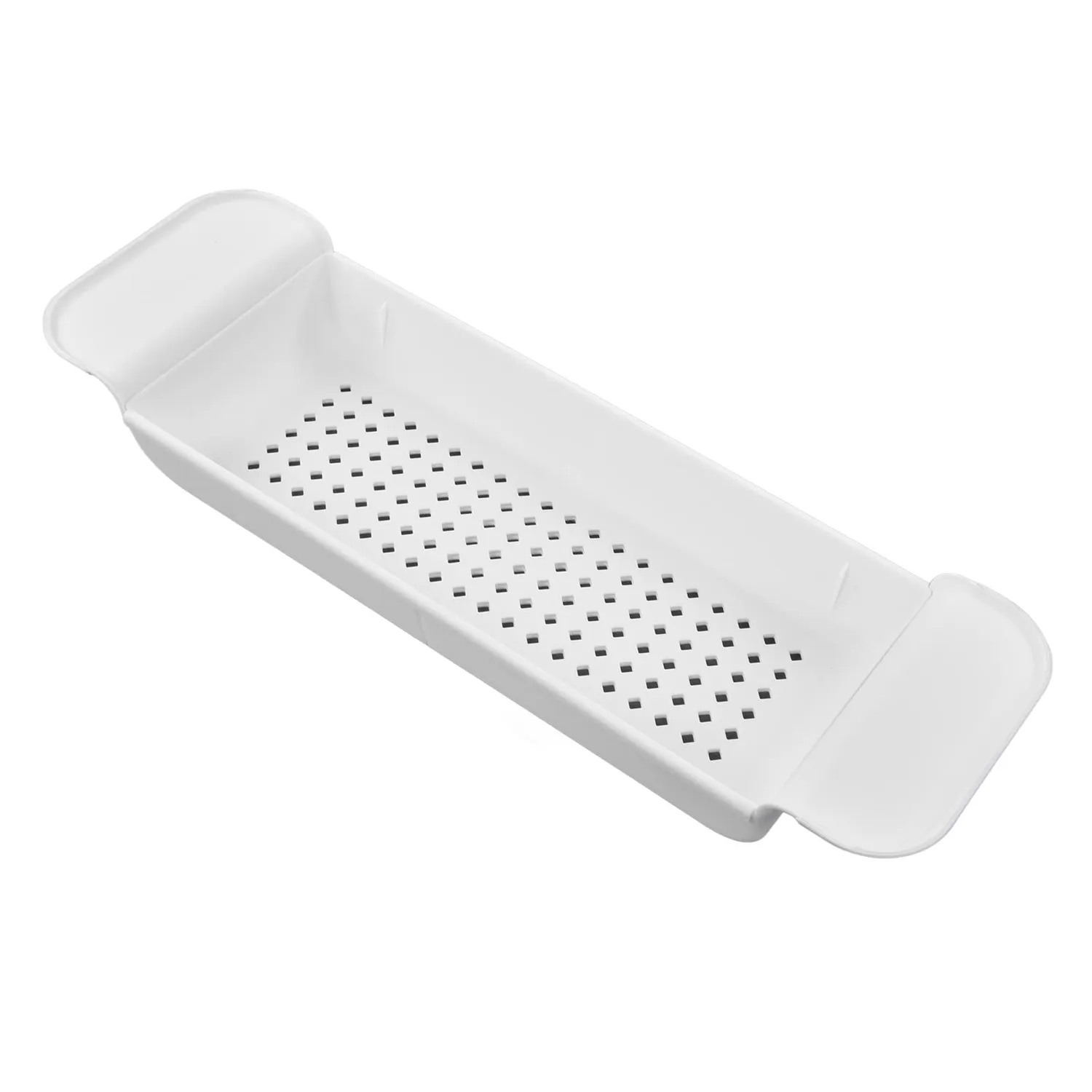 Garosa Plateau Baignoire Extensible Blanc PP Antidérapant