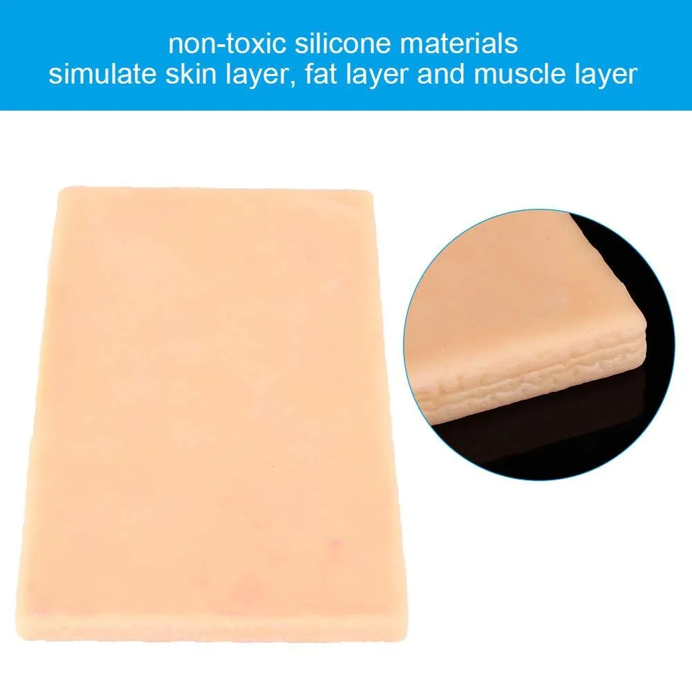 Garosa pad suture silicone 4 couches 14 incisions entraînement