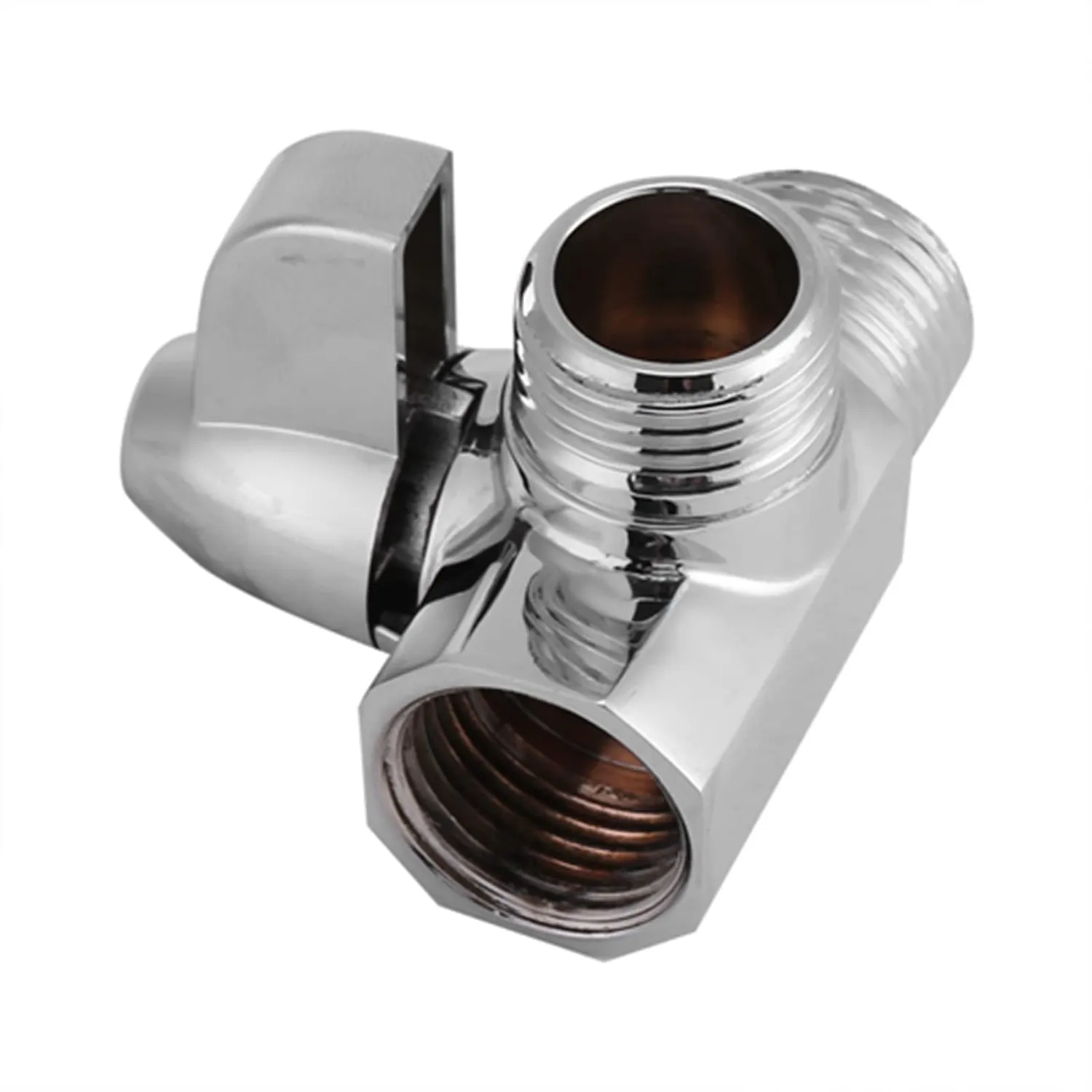 Garosa inverseur de douche 3 voies G1/2 en laiton chromé