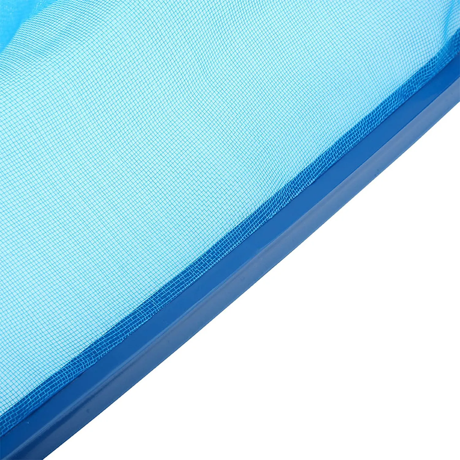 Garosa épuisette de piscine à feuilles bleu filet fin