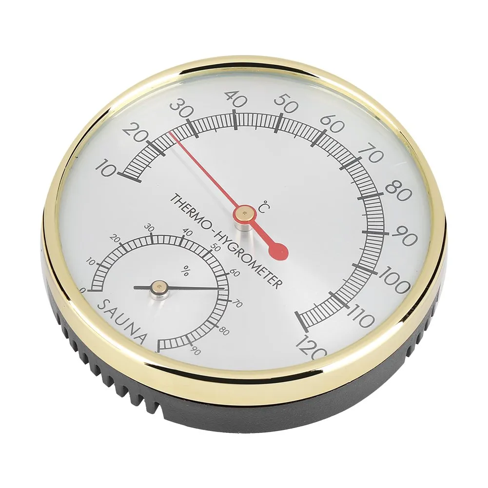 Garosa Thermomètre Hygromètre Sauna 2 en 1 Métal