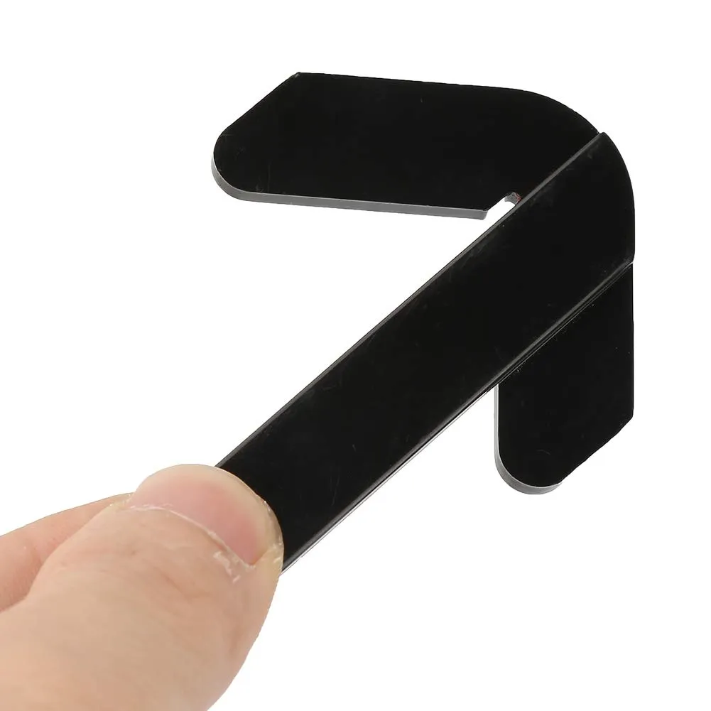 Garosa outil cherche-centre plastique mini règle bois 45°