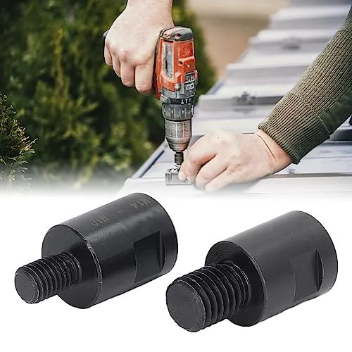 Garosa adaptateurs de foret M10 M14, lot de 2 en acier allié
