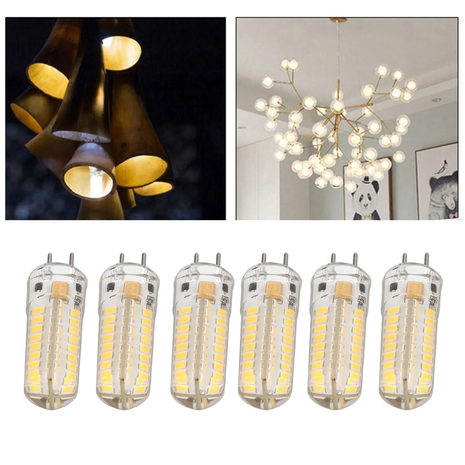 Garosa GY6.35 ampoule LED 7 W lumière chaude, lot de 6