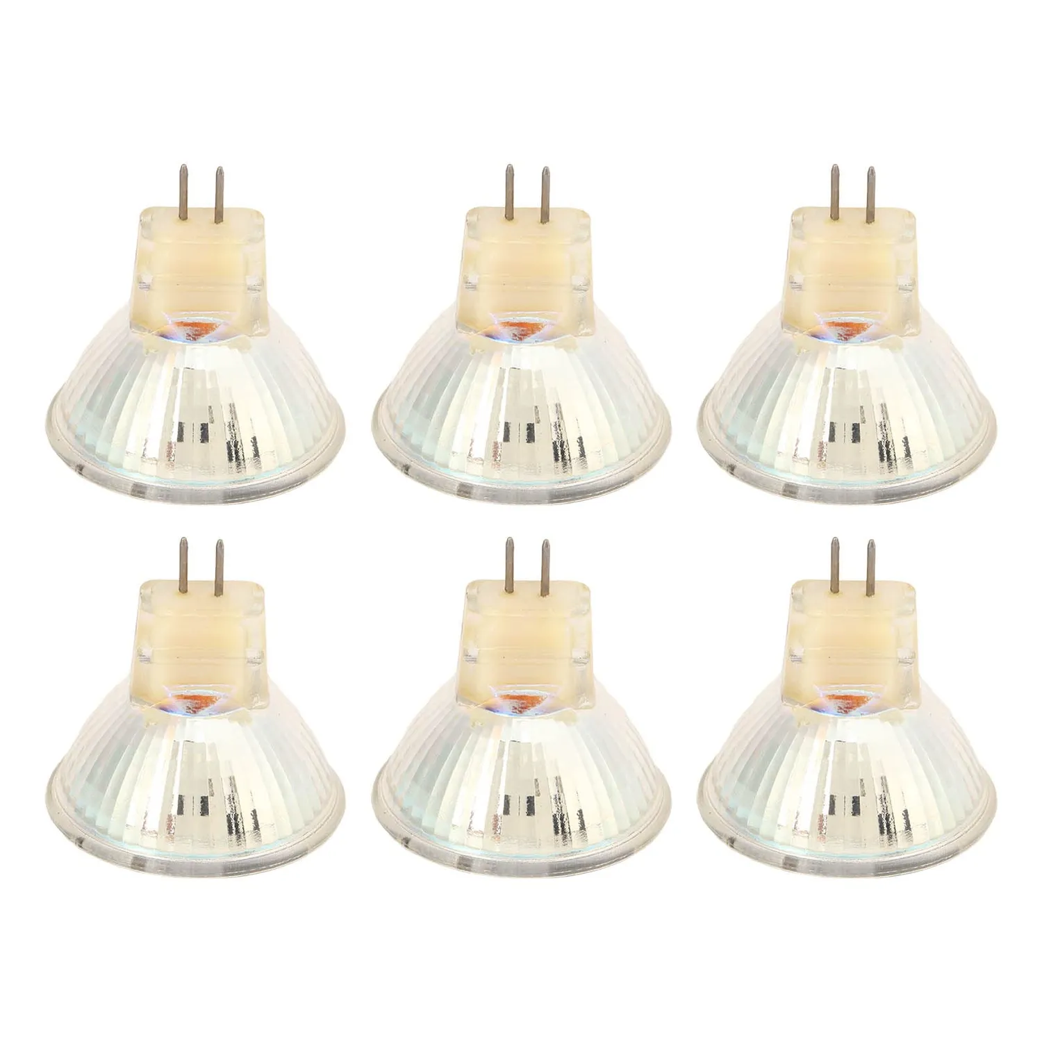 Garosa MR11 GU4 ampoules LED 3W lumière chaude lot de 6