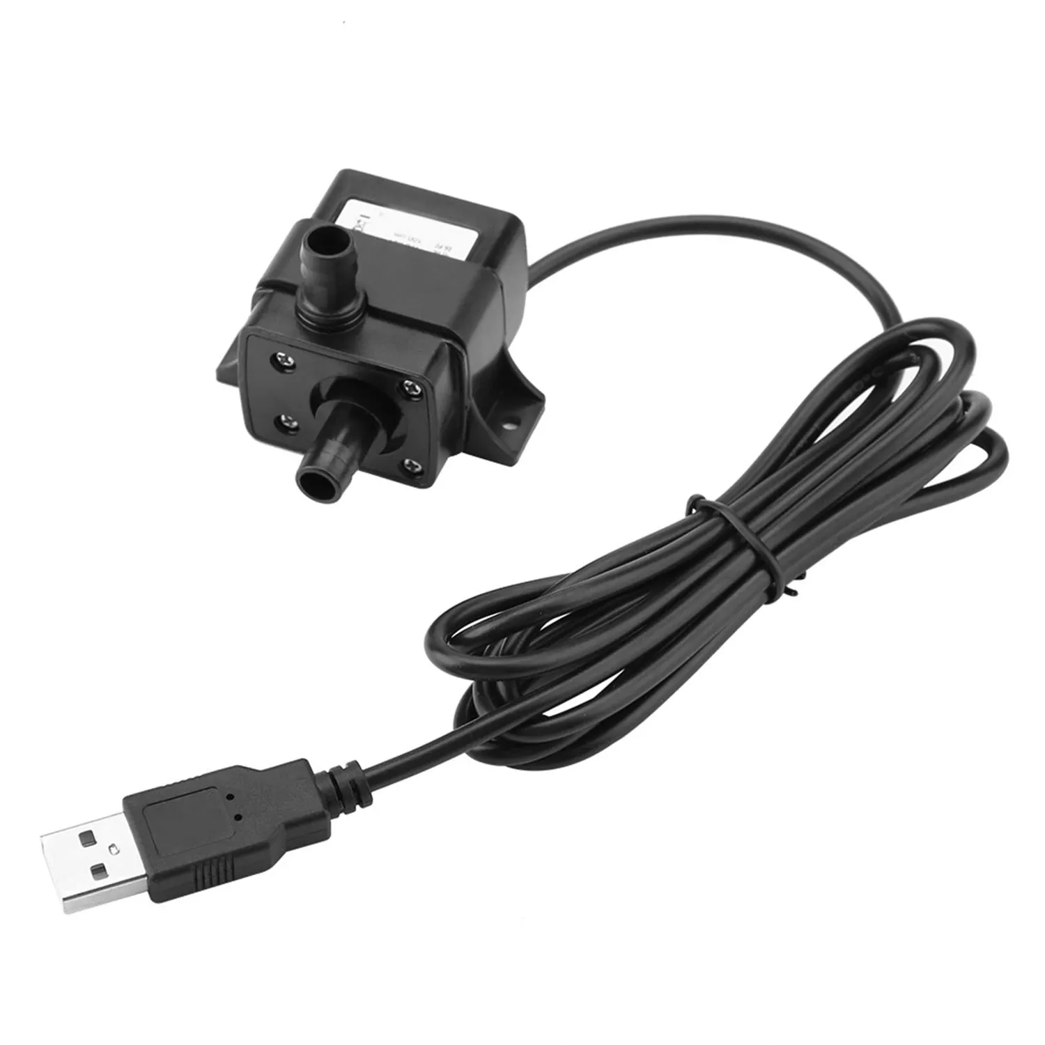Garosa pompe à eau pour aquarium USB 5 V 120 L/h 0,7 W noire