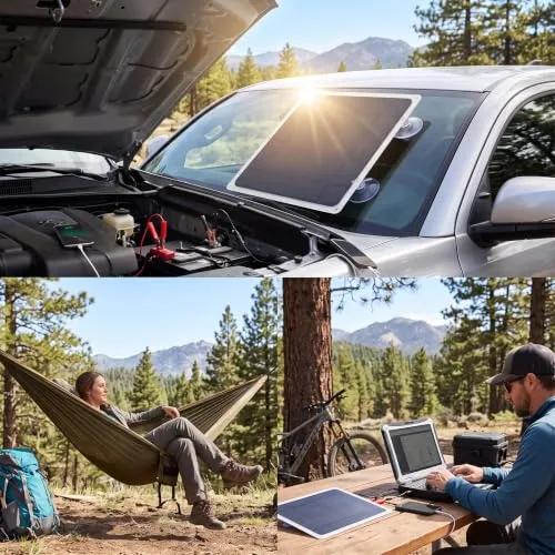 Garosa panneau solaire 20 W 12 V portable IP65