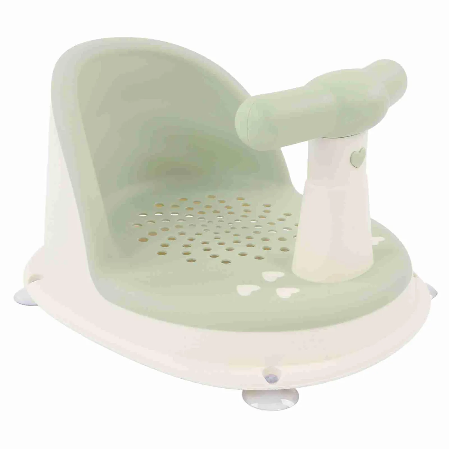 Garosa chaise de douche bébé pliable verte ventouses