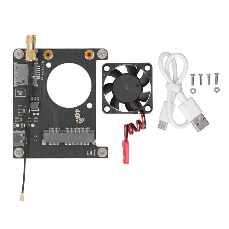 Garosa module HAT extension LTE 4G pour Raspberry Pi 4B 3B