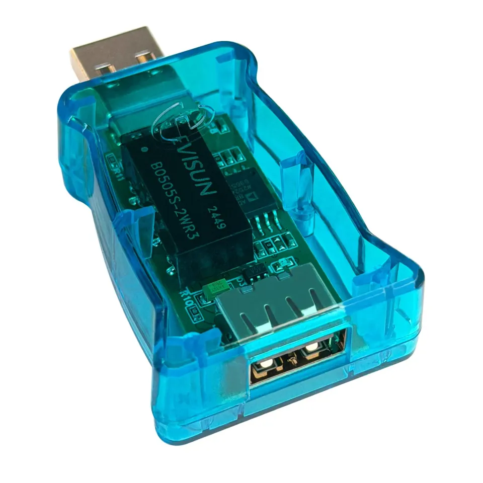 DSD TECH SH-G01A isolateur USB ADUM3160 12 Mbps bleu