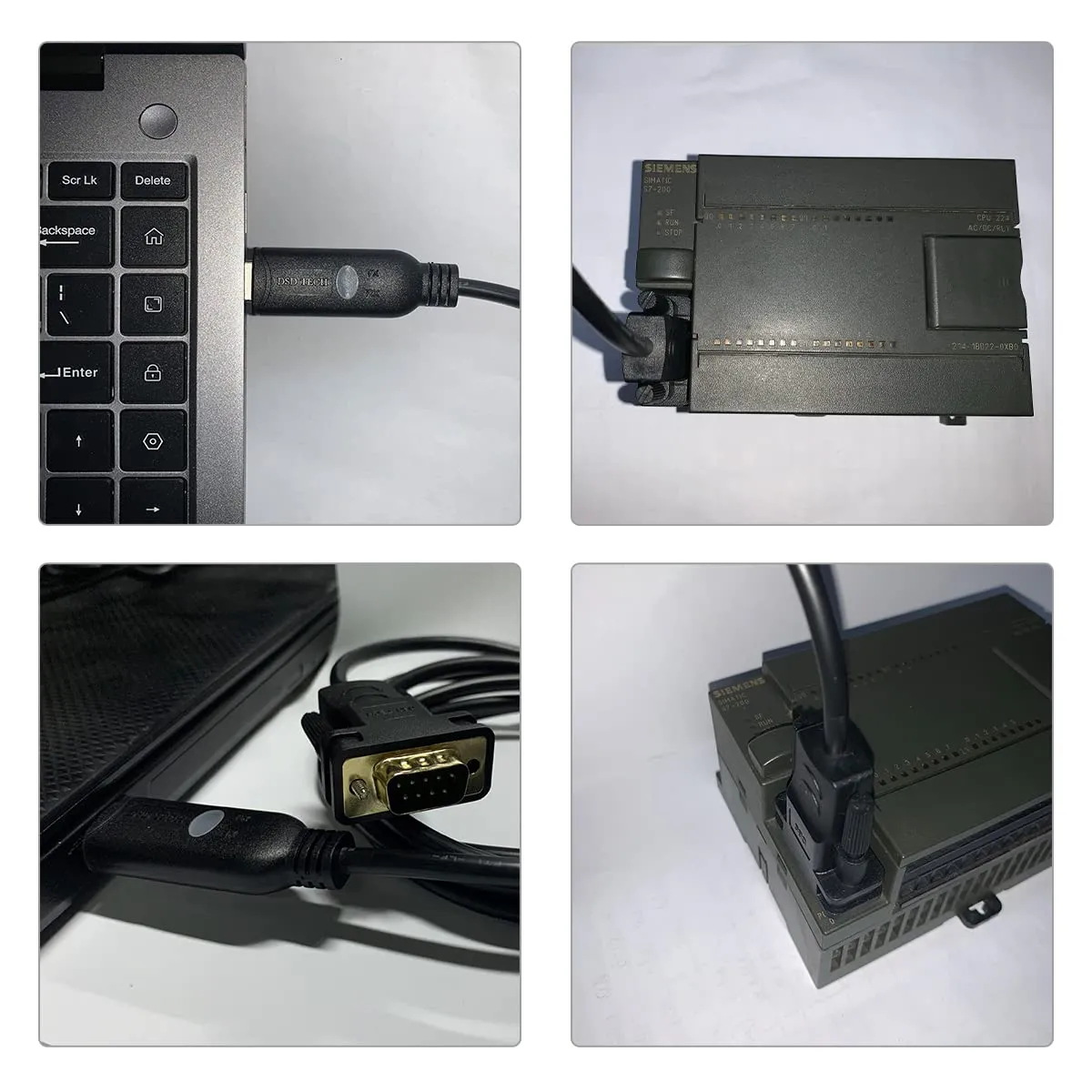 DSD TECH SH-P3A câble de programmation USB DB9 pour Siemens