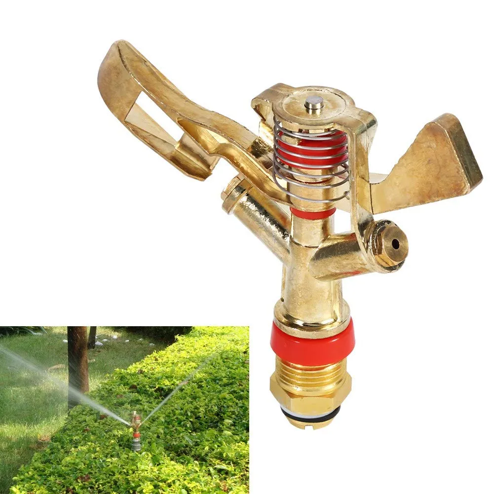 Garosa arroseur rotatif 360° en laiton, portée 10 à 15,5 m