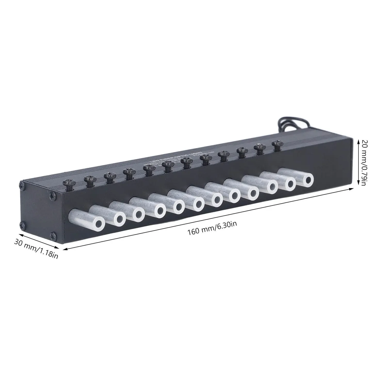 Garosa Plafonnier fibre optique ciel étoilé Bluetooth 12 trous