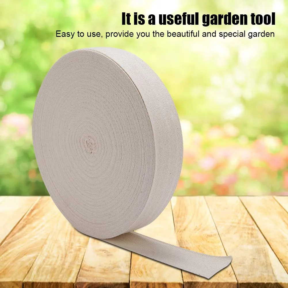 Garosa ruban de façonnage bonsaï 4 cm blanc en coton