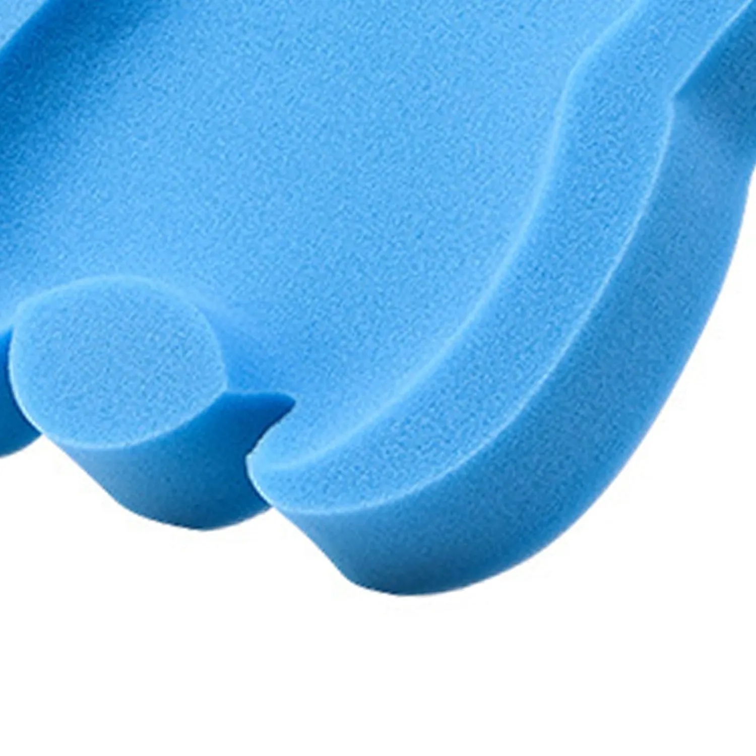 Garosa coussin de bain bébé éponge antédérapant bleu ours