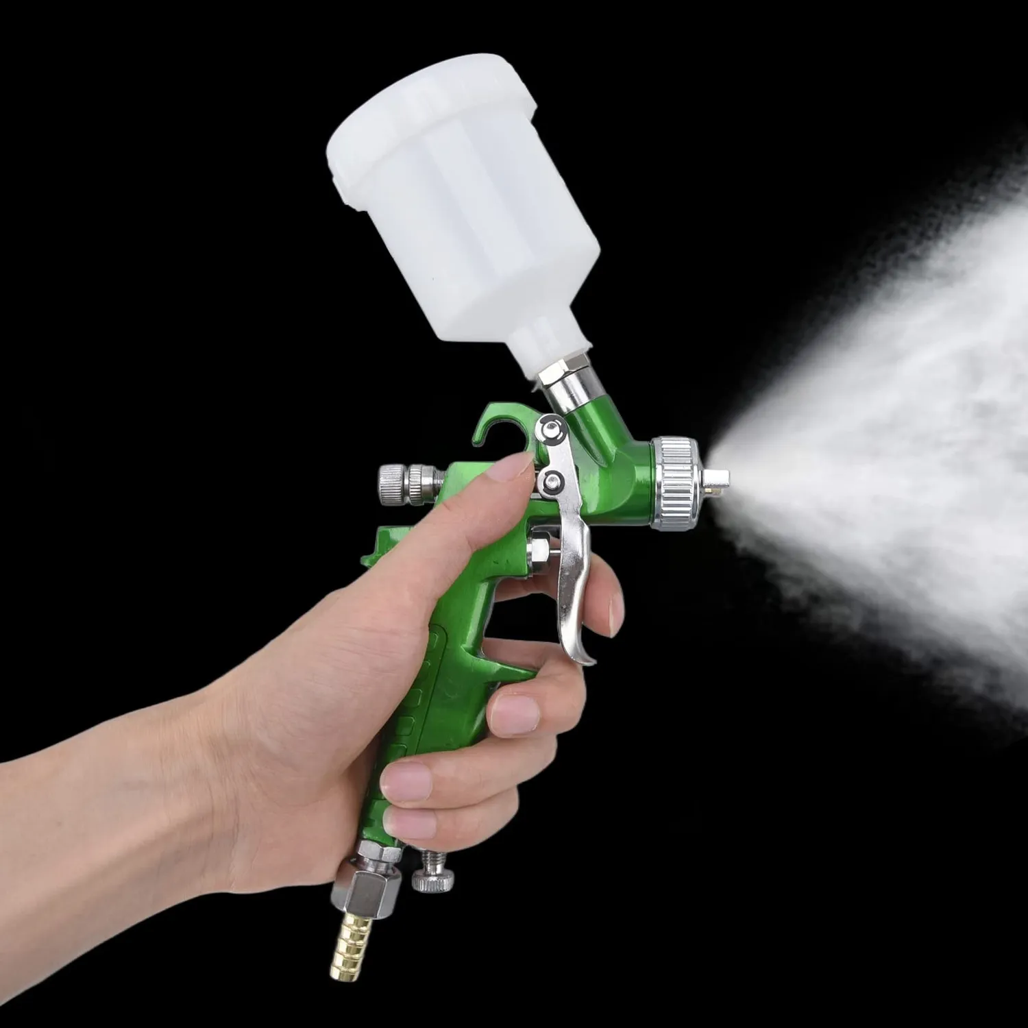 Garosa pulvérisateur peinture LVLP 100ml buse 1,0mm gravité