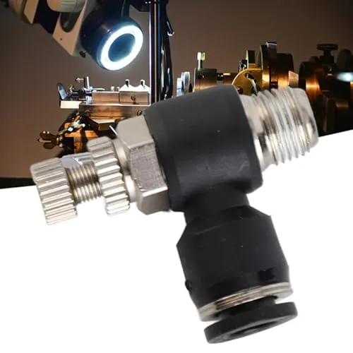 Garosa valve d’air laser CO₂ tuyau 6 mm filetage 9,7 mm réglable