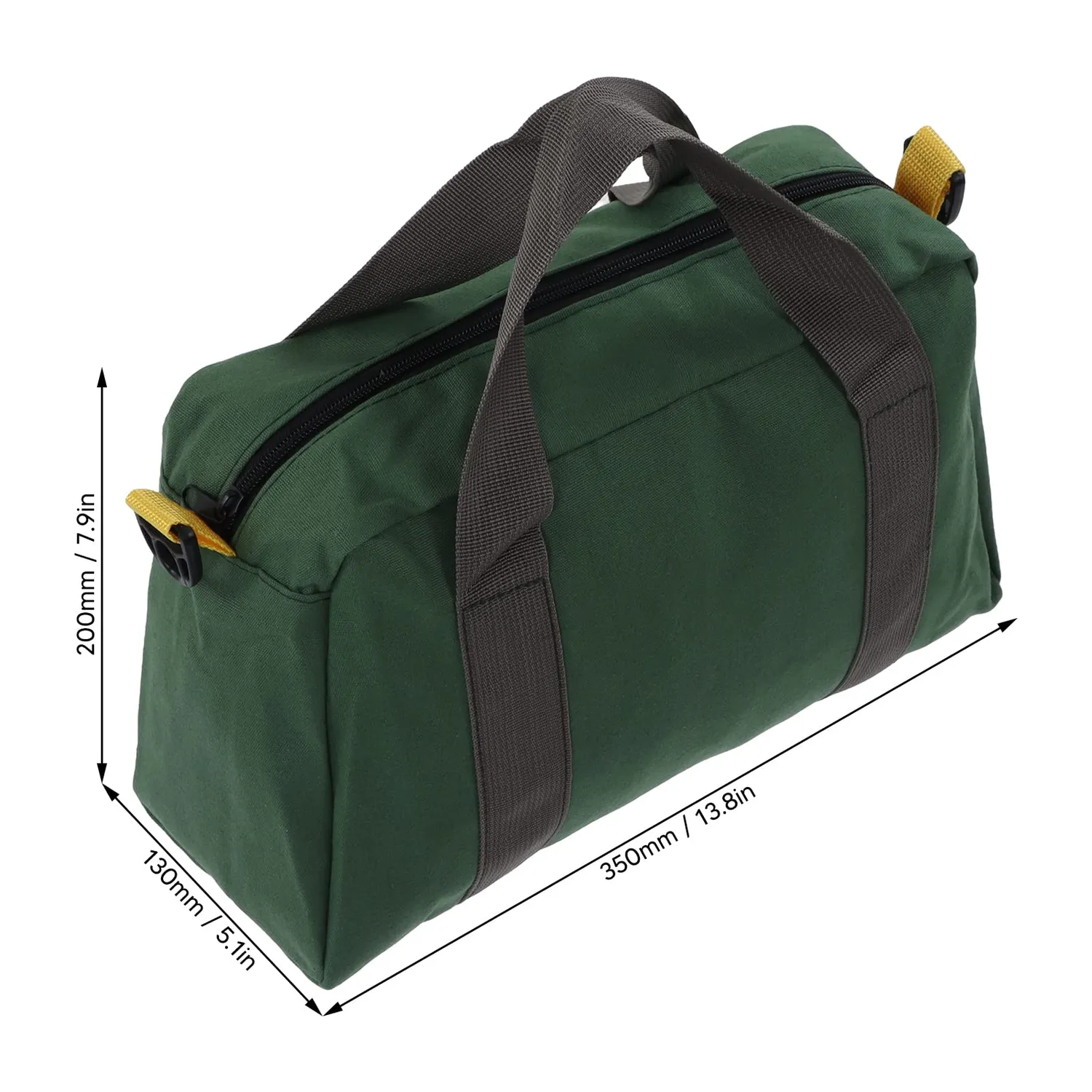 Garosa sac outils électricien toile 36 cm large bouche