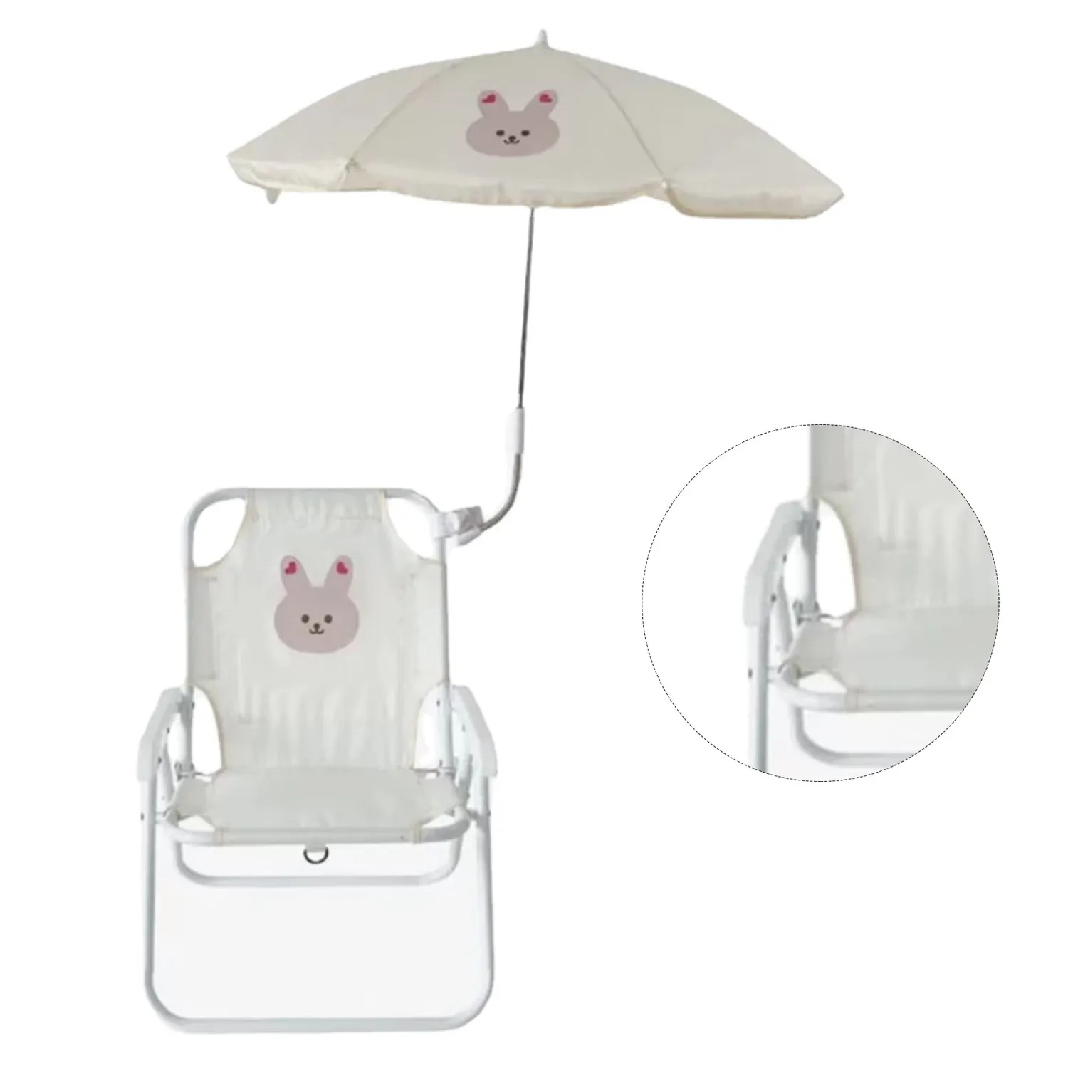 Garosa Chaise camping enfant pliable lapin parapluie