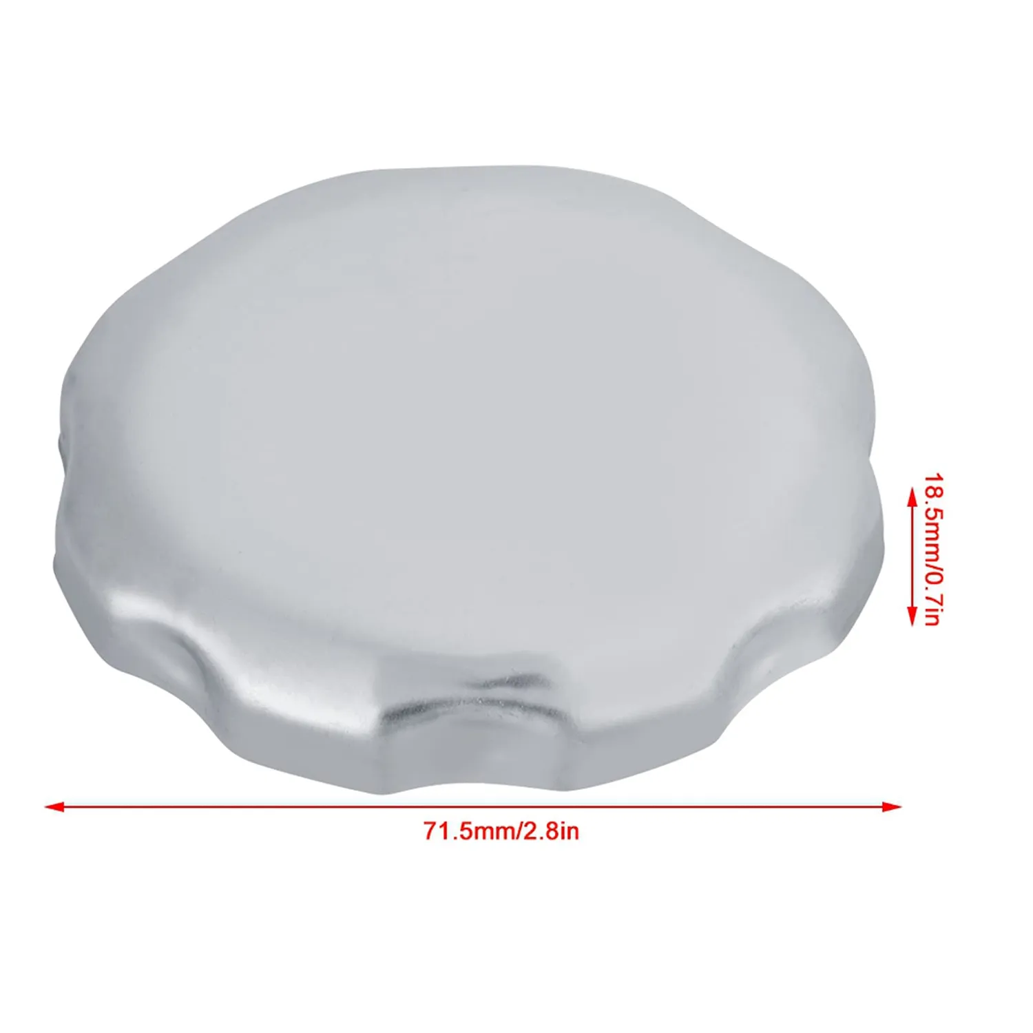 Garosa bouchon de réservoir d’essence GX160 GX200 GX240 GX270 GX340 GX390 chromé