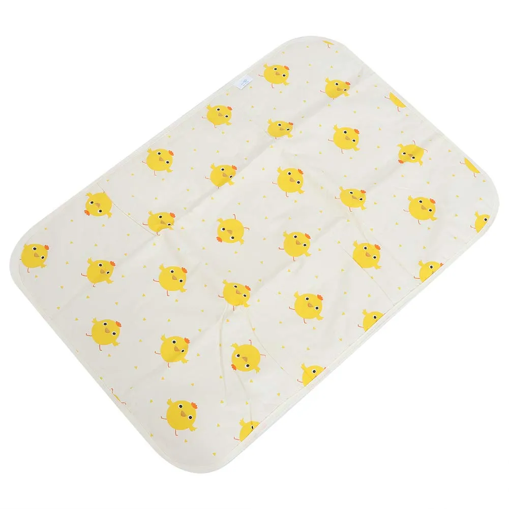 Garosa tapis imperméable bébé poulet jaune 50 × 70 cm