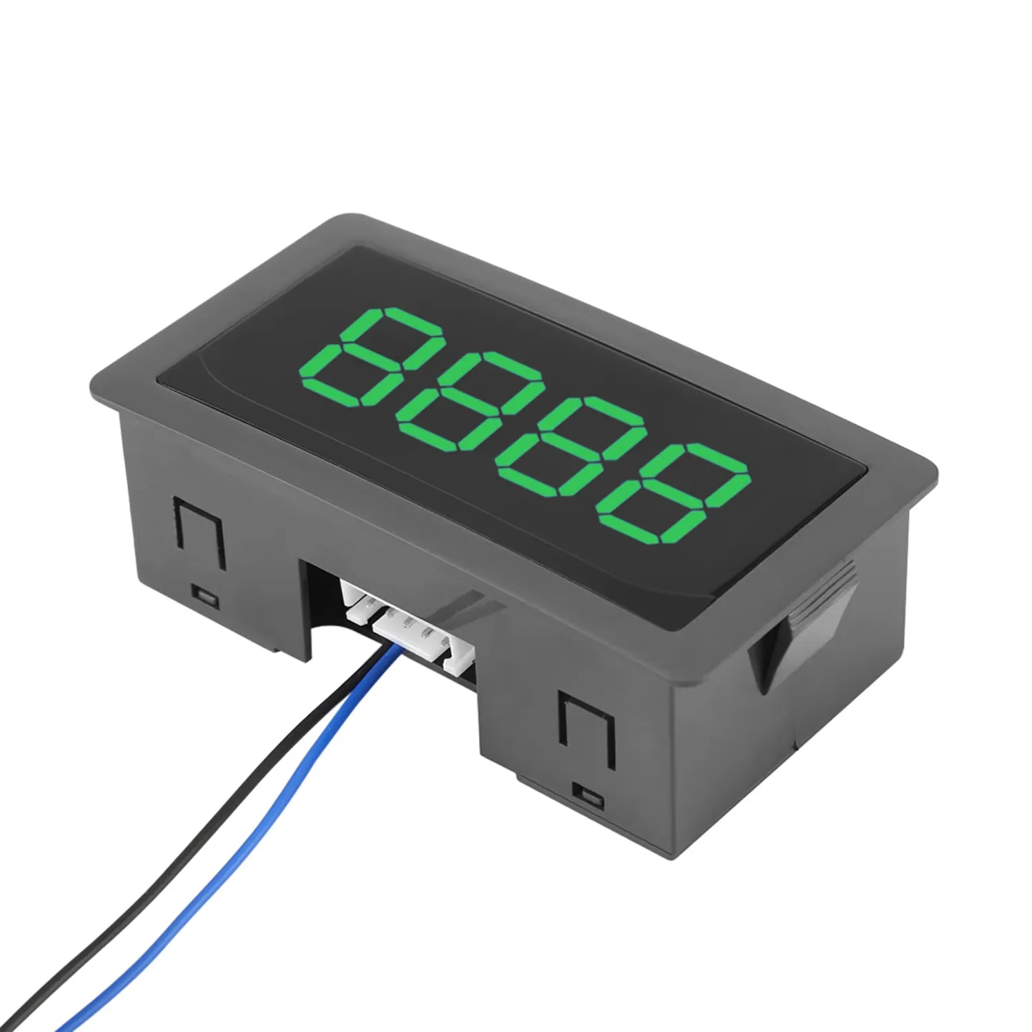 Garosa compteur numérique LED 4 chiffres vert 8-24V