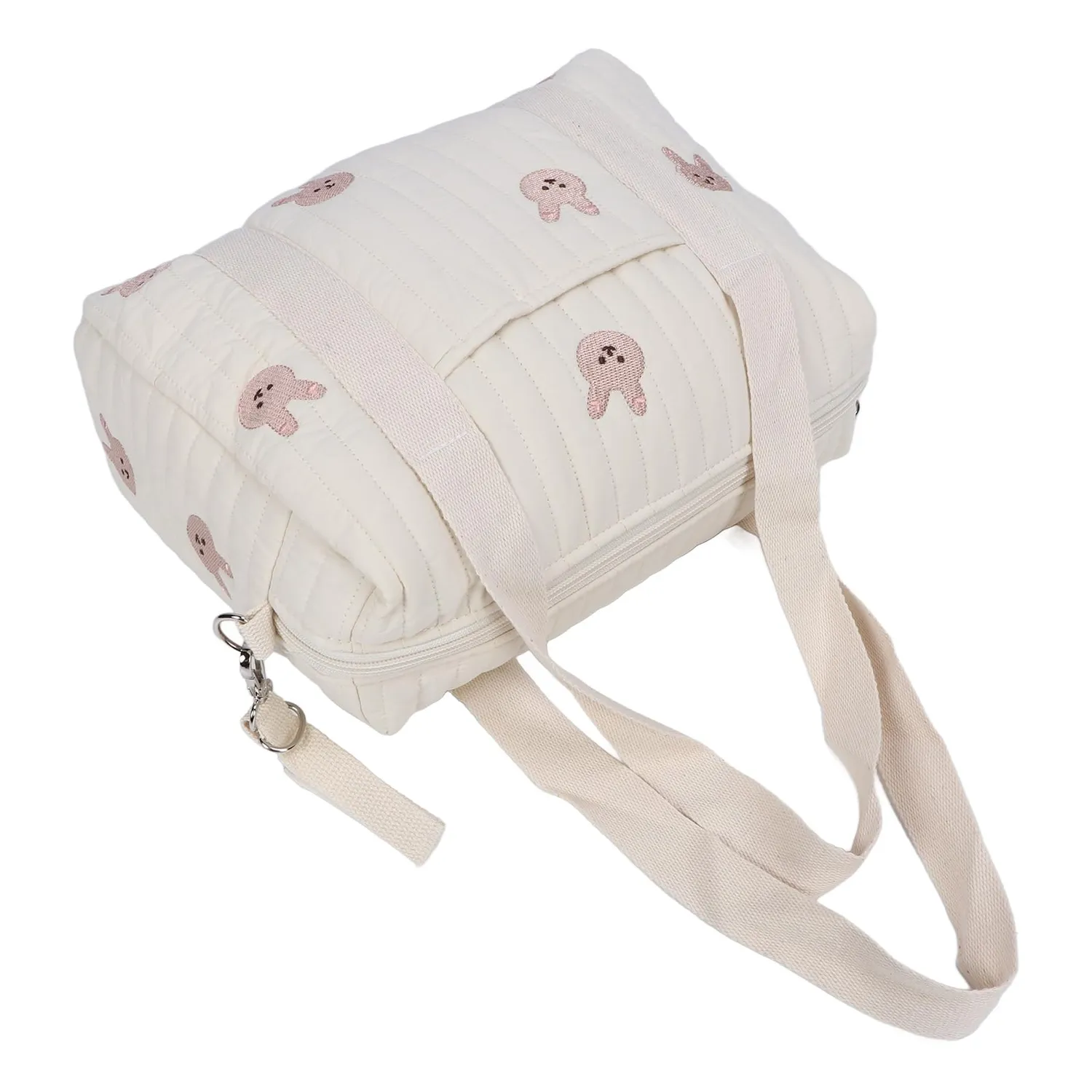 Garosa Sac à Langer Poussette Coton Lapin Grande Capacité