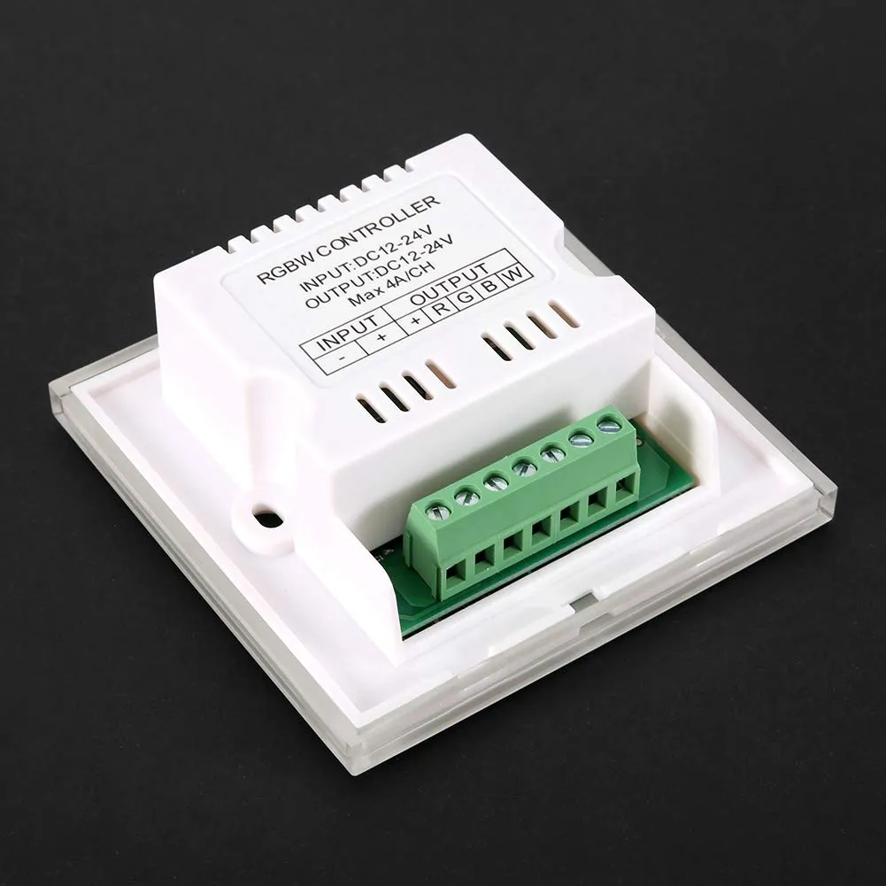 Garosa contrôleur RGBW tactile gradateur LED mural blanc