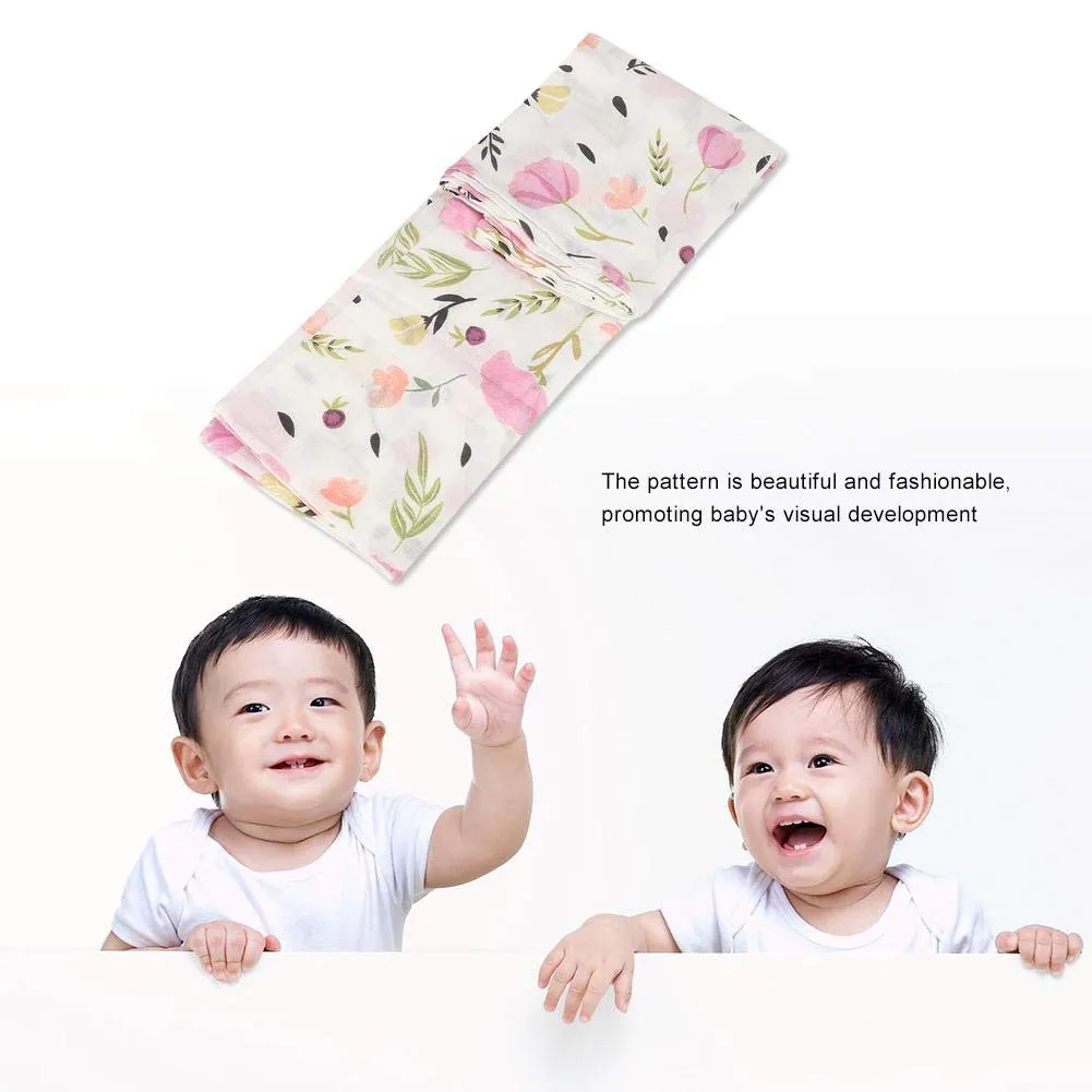 Garosa couverture mousseline bébé 120 × 120 cm coton