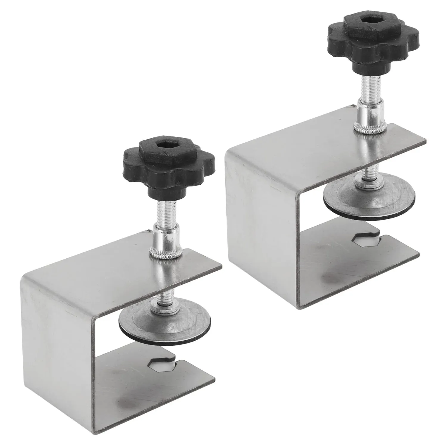Garosa Clips fixation façade tiroir acier lot de 2