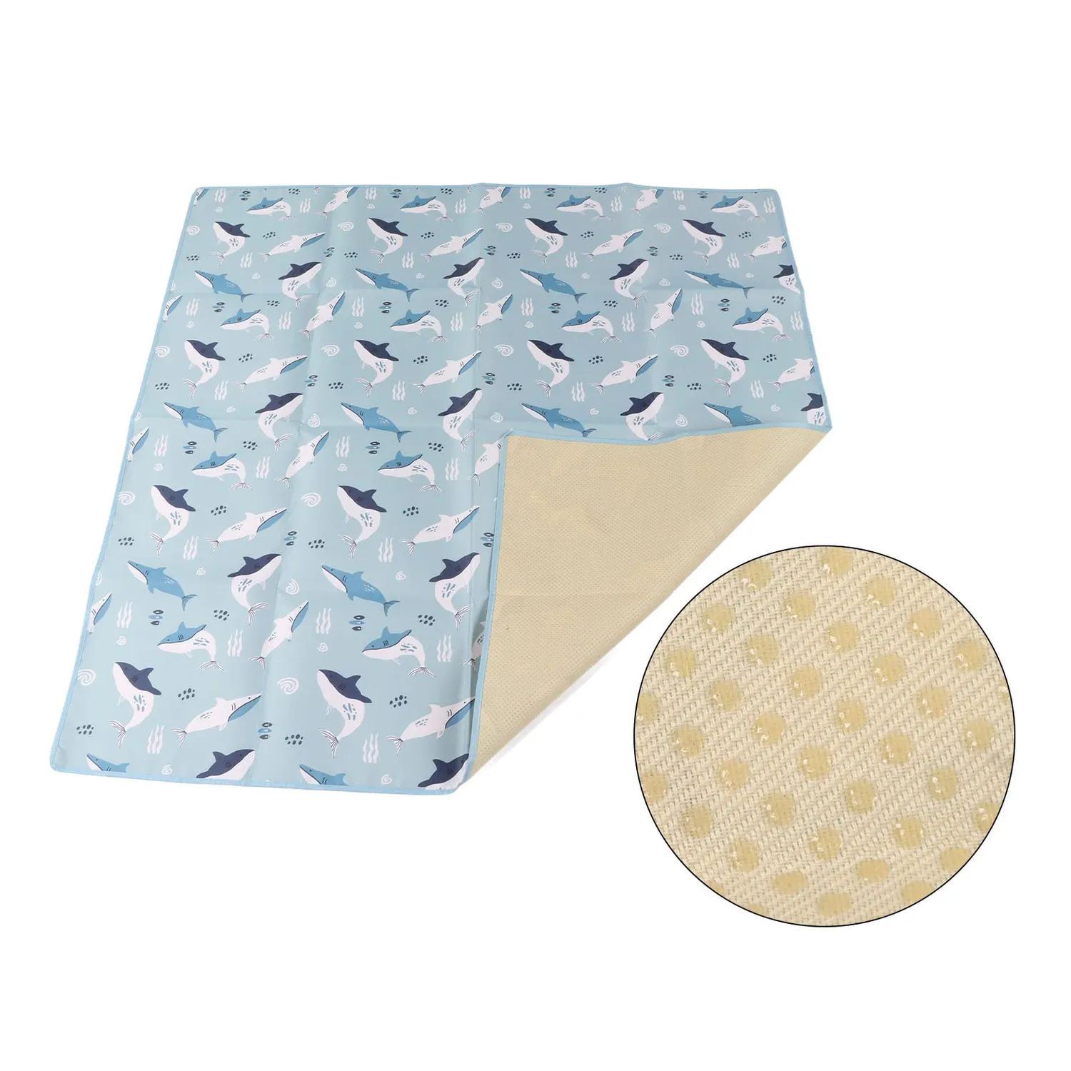 Garosa Tapis Chaise Haute Bébé Imperméable 110x110