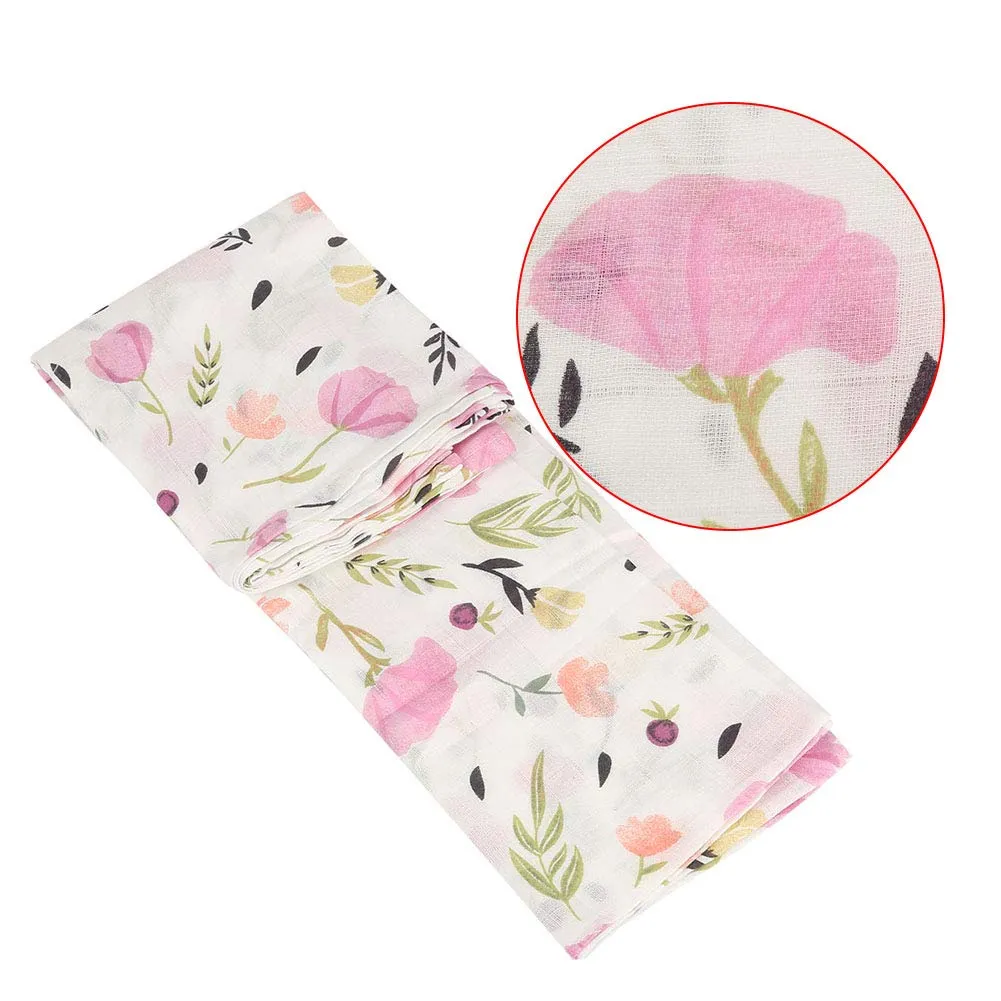Garosa couverture mousseline bébé 120 × 120 cm coton