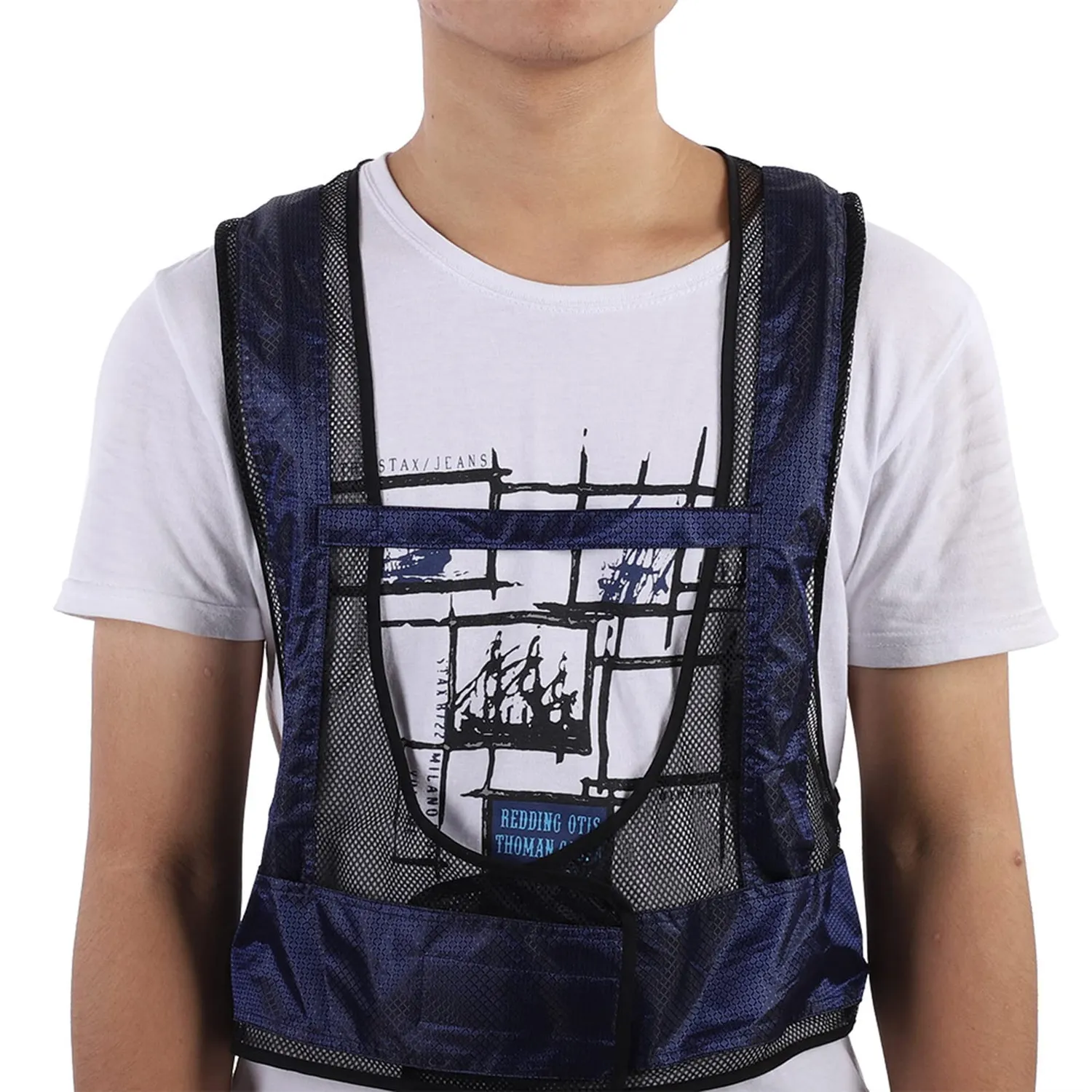 Garosa gilet de refroidissement à air comprimé réglable