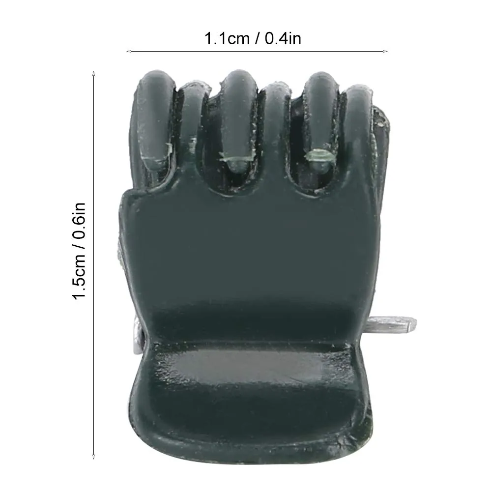 Garosa clips pour orchidée plastique 200 pièces 1,1 cm