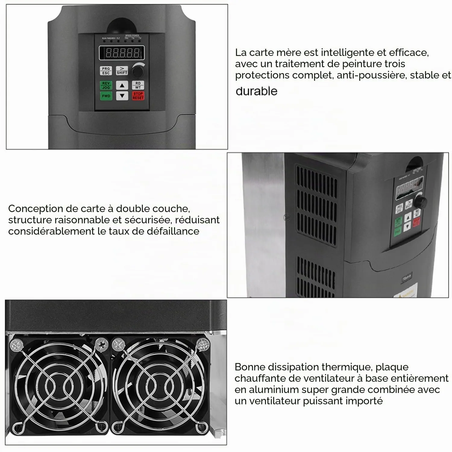 Garosa 9100-1T3-00750G variateur fréquence 7,5 kW