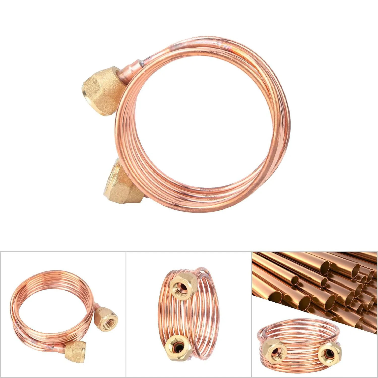 Garosa tube capillaire cuivre 2,8 mm G1/4 1 500 mm