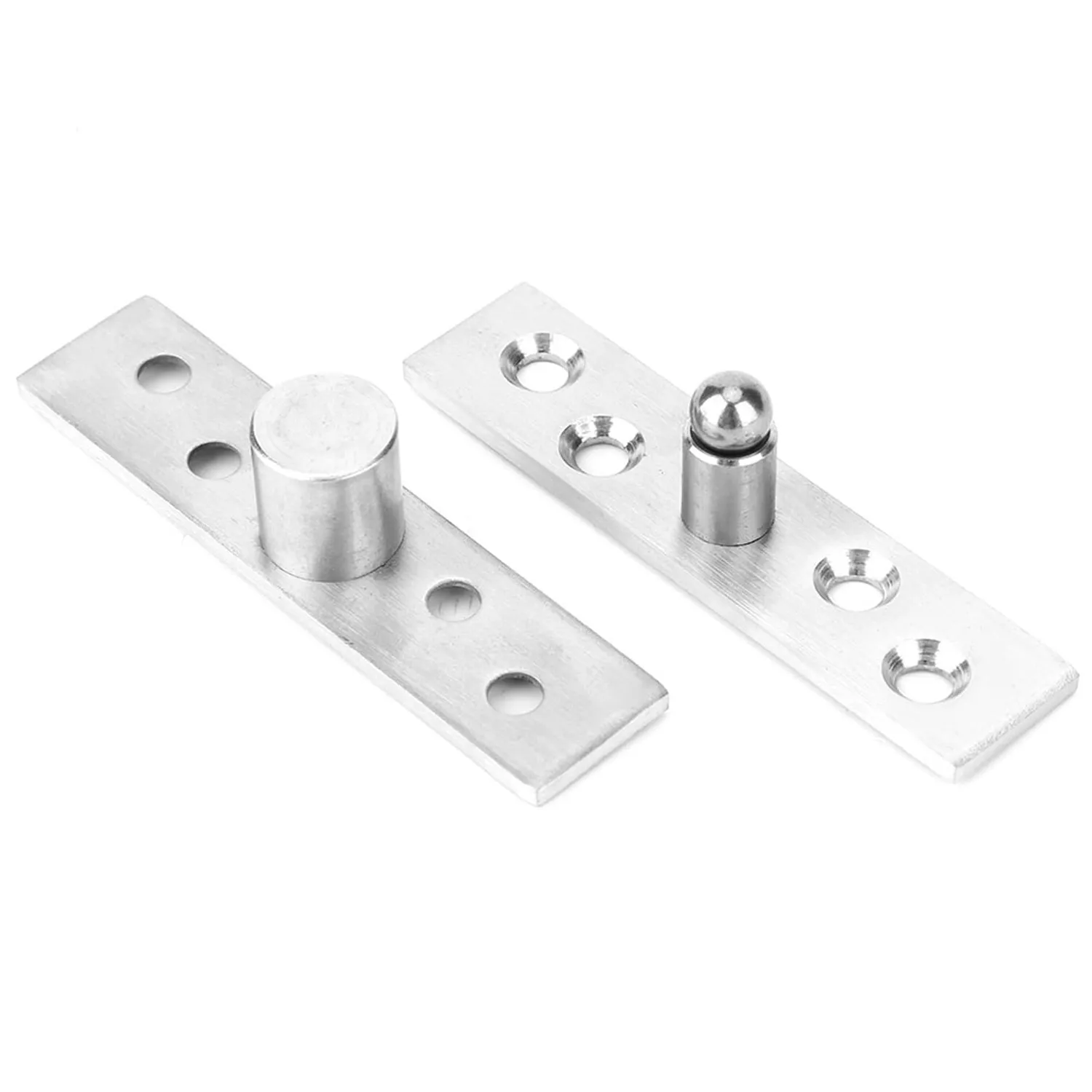 Garosa charnière à pivot 360° inox, lot de 2, axe central