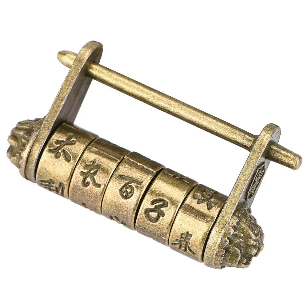 Garosa cadenas vintage chinois combinaison bronze 29 g
