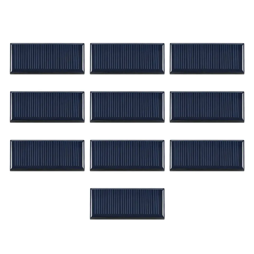Garosa Cellule solaire polysilicium 5 V 300 mA 0,15 W, lot de 10