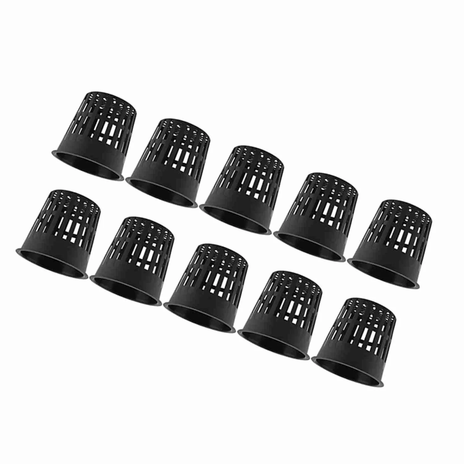 Garosa paniers hydroponiques 10 pièces noirs 10,8 cm réutilisables