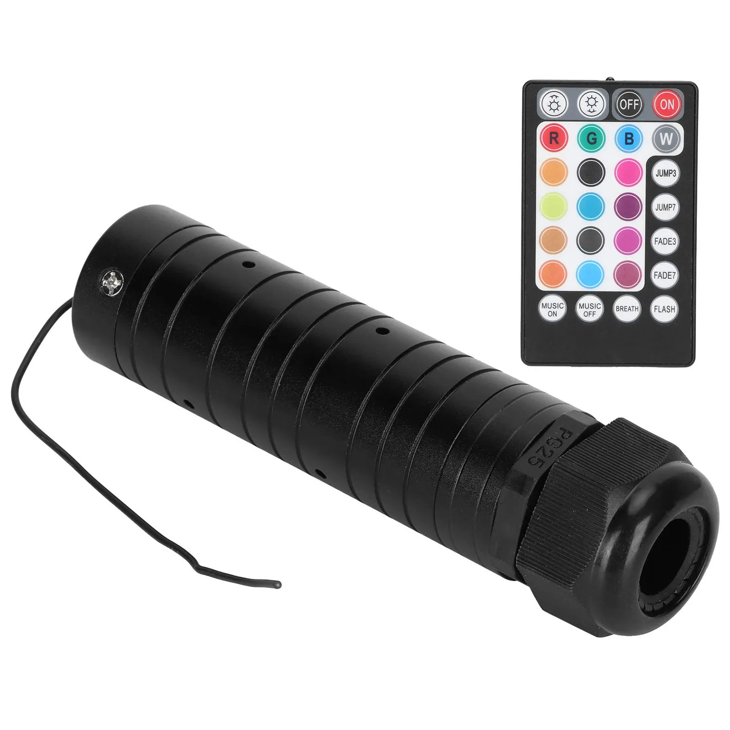 Garosa éclairage ciel étoilé voiture 12 V 200 fibres RGBW