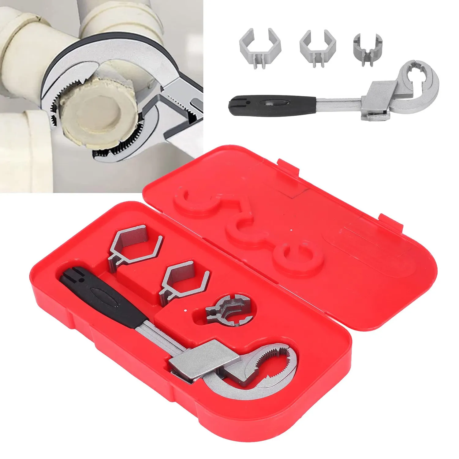 Garosa clé robinet multifonction aluminium 80 mm
