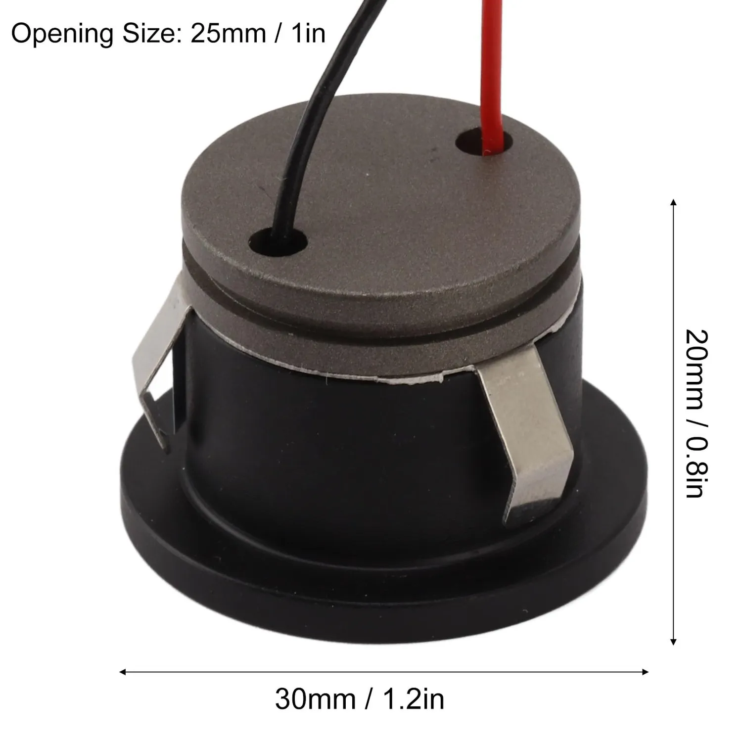 Garosa Mini Spot LED Encastrable 12V 15° Lot de 2