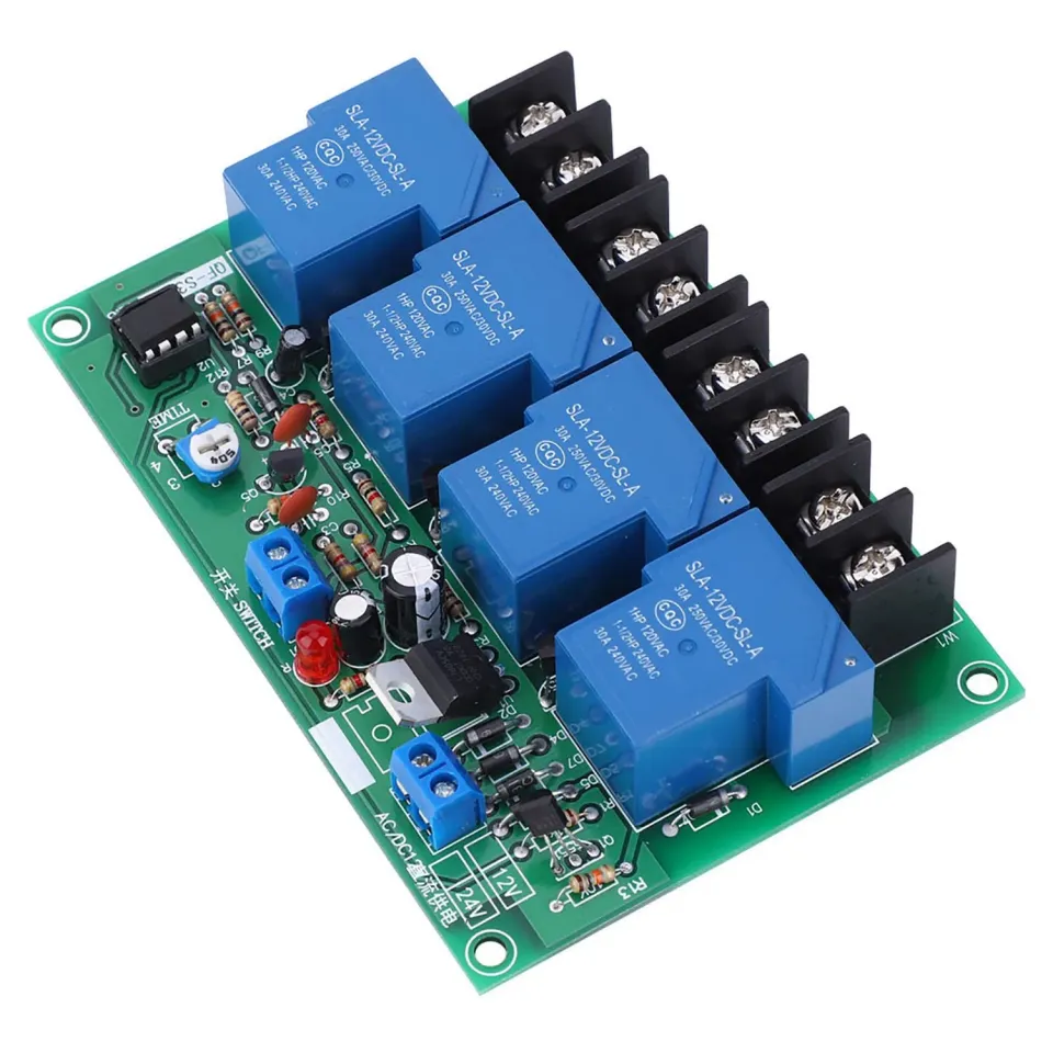 Garosa contrôleur séquenceur 4 canaux 30A 12V