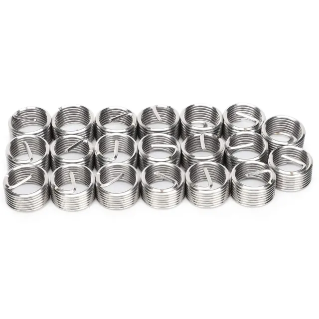 Garosa insert fileté M12 x 1,25 1D acier inoxydable, lot de 20
