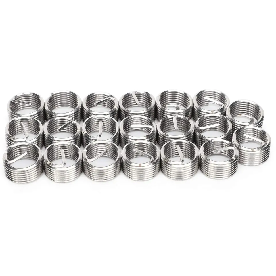 Garosa insert fileté M12 x 1,25 1D acier inoxydable, lot de 20